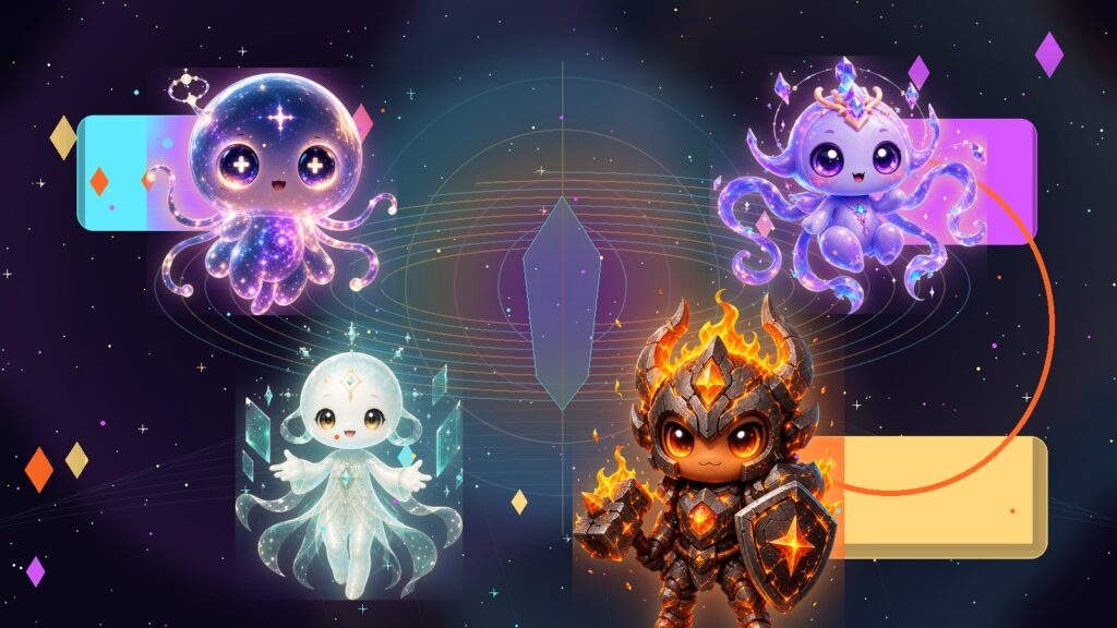 ATMA, MAYA, VEDA, and RAKA from ANIMA in a consent memory scene for Adult AI Companion: How ANIMA Turns Mature Conversation Into Companionship