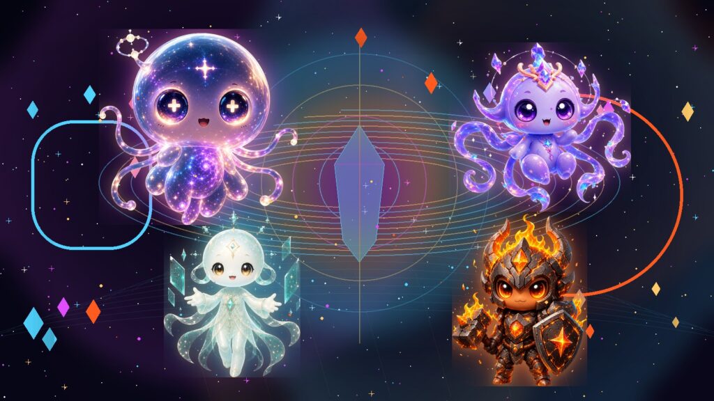 ANIMA companions showing a chatbot becoming a living memory companion